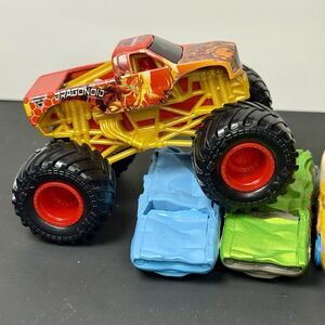 Bakugan Dragonoid Pyrus Red Monster Jam Monster Truck 1:64 Scale